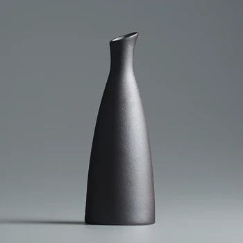 Modern Vaza Ceramica neagra creative Masă Vaze thydroponic containere ghiveci Decor Acasă meserii, decorare Nunta
