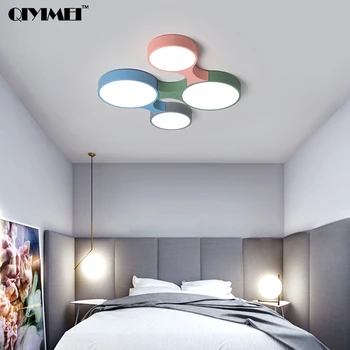 Moderne, conduse de Plafon lumina Combinație set lampă de Tavan fixare pentru luat masa camera de zi dormitor bucatarie salon de Copii acasă