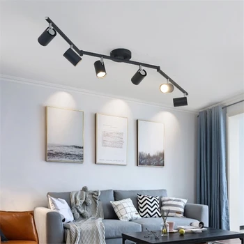 Modernă cu Led-uri Lampă de Tavan Iluminat cu Unghi reglabil Spoturi GU10 Spot de Lumini pentru magazin Magazin Showroom iluminat 110v 220v