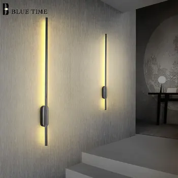 Modernă cu LED-uri Lumini de Perete Pentru Baie Dormitor Living Room Decor Lumini Noptiera de Lumină Oglindă Frontală Lumini de Perete Lampă de Iluminat Interior