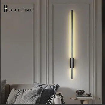 Modernă cu LED-uri Lumini de Perete Pentru Baie Dormitor Living Room Decor Lumini Noptiera de Lumină Oglindă Frontală Lumini de Perete Lampă de Iluminat Interior