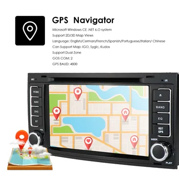 Monitor auto DVD Player Multimedia se potrivesc PENTRU Volkswagen Touareg T5 Multivan masina DVD player navigatie GPS Radio Stereo TV SWC BT