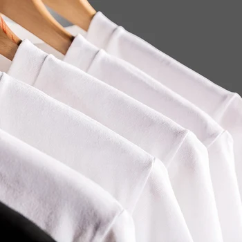 MONSTRU tricou Barbati Pictura de Cerneală, Tricouri Stil Chinezesc Topuri Teuri 2018 Brand Nou de Bumbac Alb Plus Dimensiune Îmbrăcăminte de sex Masculin Tricou