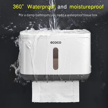 Montare pe perete Suport Hartie Igienica Waterproof Tava Rola de Hârtie Igienică suport Multi-funcția de organizator de baie