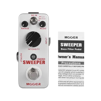 Mooer Sweeper Bass Dinamic plic Efect de filtru chitara pedala pentru chitara bas True Bypass de Chitara de Înaltă Calitate pedalelor de Efect