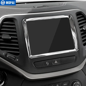 MOPAI ABS Navigatie Auto GPS Panoul de Decorare Acoperire Cadru Autocolante pentru Jeep Cherokee Interioare Accesorii Styling Auto