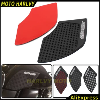 Motocicleta Autocolante Negru Rezervor Tampon de Tracțiune Partea de Gaze Genunchi Prindere Protector 3M Pentru Honda CB400