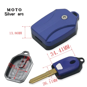 Motocicleta cheie cazul Shell carcasă din aluminiu cheie decorativ protector Pentru Ducati monster 600 620 696 748 749 848 900 999 1098 1198