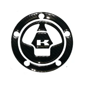 Motocicleta De Carbon Capacul Rezervorului De Combustibil Autocolant & Gad Rezervor Tampon Protector Decal Pentru Kawasaki Ninja
