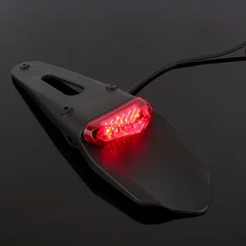 Motocicleta Enduro, Trial Bike apărătoarea de Noroi 12 Frana LED Stop Spate, Coada de Lumină de Înaltă Calitate Plastic ABS Lumina Universal