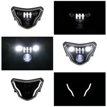 Motocicleta Faruri cu LED-uri pentru BMW G310GS G310R G 310 GS R 310GS 2016 2017 2018 Lumini Complete cu ochi de Diavol Kit de Asamblare