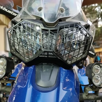 Motocicleta Faruri Grila Lumina Capacul De Protecție Guard Pentru Triumph Tiger 800 2010-2017 & Explorer 1200 12-17 Protector