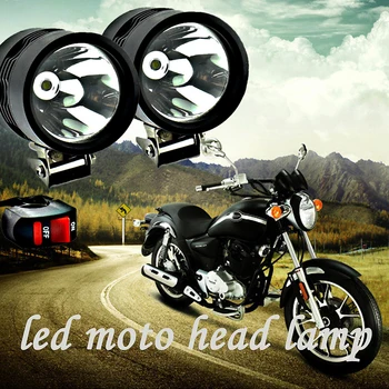 Motocicleta lumini de lucru 12v 40W Faruri LED U2 super-luminos lampa 6500K masina spoturi lampa de ceață impermeabil lampă de cap