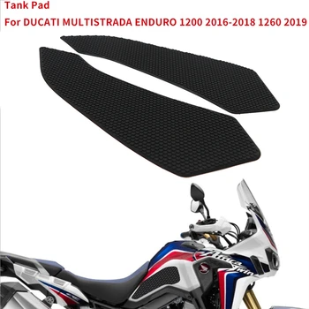 Motocicleta Protector Rezervor Tampon de Tracțiune Partea de Gaze Genunchi Prindere Protector pentru DUCATI MULTISTRADA ENDURO 1200 1260 2016-2019