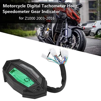 Motocicleta Tahometru Oră Metru Digital, Vitezometru, Indicator de Viteze pentru Kawasaki Z1000