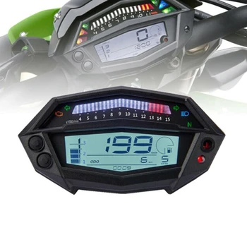 Motocicleta Tahometru Oră Metru Digital, Vitezometru, Indicator de Viteze pentru Kawasaki Z1000