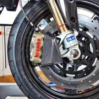 Motocicleta TWM fibra de Carbon frână, de răcire, conducte de 100 mm potrivit pentru Ducati Panigale V4 Speciale Panigale 899 / 959 / 1199 1299
