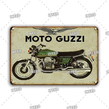 Motociclete Japoneze Tablă De Metal Semn Vintage De Curse Cu Motor Poster Placă De Metal Retro Arta Fier Pictura Autocolante De Perete Hourse Decor