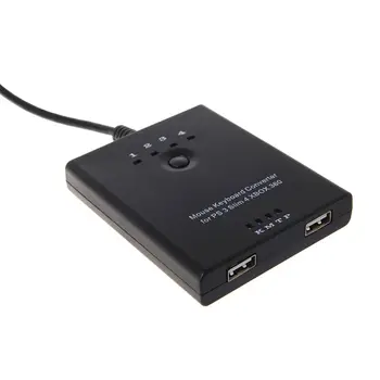 Mouse-ul Tastatura Convertor Adaptor pentru PS3 / PS4 / XBox 360 / XBox One / Xbox one S, fără Întârziere, Compatibil cu toate jocurile