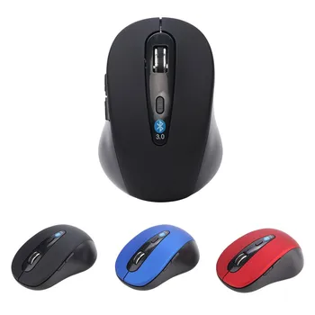 Mouse Wireless Slim Optical Mouse-ul de Buzunar Portabil Bluetooth Mini Mouse-uri, 3 Chei 1600 DPI USB Exigibilă Profesionale Soareci Pentru PC