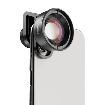Moveski HD5BM Obiectiv Macro de 100mm Optice HD 4K HD Niciun fel de Denaturare Rezoluție Universal aparat de Fotografiat Telefon Mobil Compatibil cu iPhone Xs X