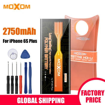 MOXOM Baterie Pentru iPhone 6s Plus 2750mAh de Mare Capacitate 6s Plus Inlocuire Baterie Telefon Mobil Baterie Litiu-Polimer Baterii
