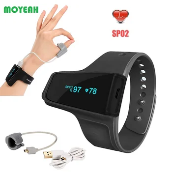 MOYEAH Anti Sforait Oximetru Ceas Monitoriza Rata de Inima Pulsoximetru SpO2 de Apnee în Somn de Ajutor Wireless Bluetooth Ceasuri пульсоксиме