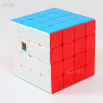 Moyu Meilong 4x4 Viteza Cub Magic Puzzle Strickerless 4x4x4 Neo Cubo Magico 59mm Mini Dimensiune Suprafață Mată Jucarii pentru Copii