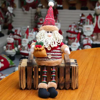 Moș Crăciun, om de Zăpadă Elan Crăciun Doll Crăciun Fericit Decor pentru Acasă de Crăciun Ornamente 2020 Crăciun Cadouri de Anul Nou 2021