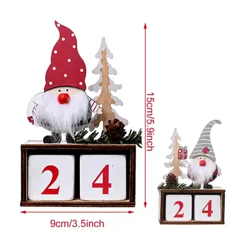 Moș Crăciun Păpuși Calendar de Craciun Craciun Fericit Decoratiuni pentru Casa Noel Xmas 2020 Cadouri de Anul Nou Decor de Crăciun Navidad