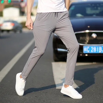 MRMT 2021 Brand Nou pentru Bărbați Pantaloni Casual, Pantaloni pentru bărbați de Vară Subțire Pantaloni Lungi Elastic Trawers Pantaloni de Agrement