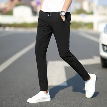 MRMT 2021 Brand Nou pentru Bărbați Pantaloni Casual, Pantaloni pentru bărbați de Vară Subțire Pantaloni Lungi Elastic Trawers Pantaloni de Agrement
