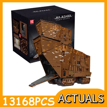 Mucegai Regele MOC 13289 Star Wars Jucărie De Cavegod UCS Sandcrawler Distrugător Model Blocuri Caramizi Jucarii Copii, Cadouri de Craciun