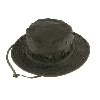 Multi Camuflaj Tactice Boonie Pălării Cadet Militar Găleată Sniper Pălărie Bărbați În Aer Liber, Pescuit, Drumeții Capac De Soare Capac Curea Ajustabilă