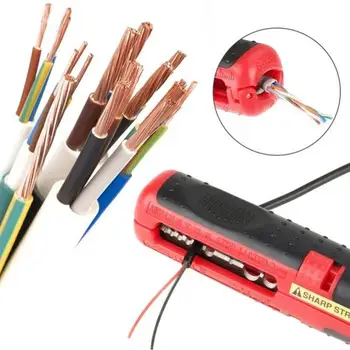 Multi-funcția de Cablu Pen Stripping Machine Clește de Sârmă De Cablu Rotativ Pentru Coaxial Stripteuză Instrument de care trage cablul Pen U2L3