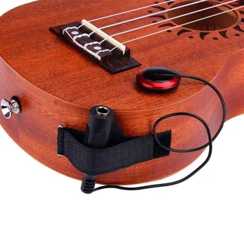 Multi-funcția de Chitara Piezo Pickup Contact Preluare Microfon Pentru Chitara, Vioara, Banjo, Mandolina, Ukulele Chitara Accesorii