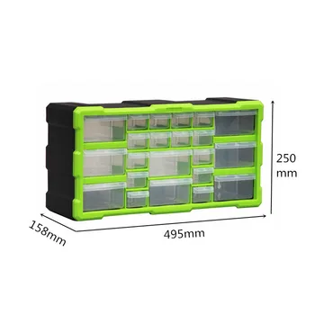 Multi-grilă tip Sertar de scule Piese cutie Component caz blocuri Șurub Cutie de Depozitare de culoare 4