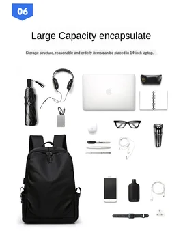 Multifuncțional Bărbați 16 inch Laptop Rucsaci Moda Impermeabil TravelBackpack Anti-hoț de sex masculin Mochila ghiozdane hotUsbBackpack