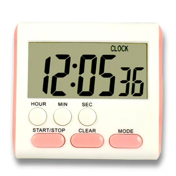 Multifuncțional Ceas Cronometru pentru Bucatarie Cook Mic de 24 de Ore Digitale Clip Magnetic Alarmă Ceas de Masa Desktop Accesorii Practice