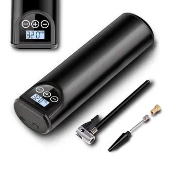 Multifuncțional Portabil Electric Pneumatic USB Reîncărcabilă Display LCD Anvelope Pompa de Aer de Lumină LED Compresor de Aer pentru Biciclete Masina