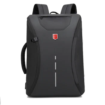 Multifuncțional Încărcare USB Barbati Rucsac Anti-Furt 15.6 Inch Școală Geanta Notebook Swiss Oxford Impermeabil Călătorie bagpack mochila