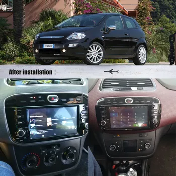 Multimedia Pentru Fiat Linea, Punto evo 2009 - Android Radio PX5 Nu DVD Player GPS Navi unitate Cap Autoradio casetofon
