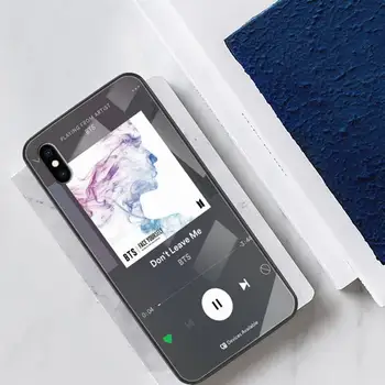 Music Player Estetice Pentru Iphone 12Pro Max Cazul Coque Fundas Pentru Telefon, 12 Mini-Cazuri Coajă de Sticlă Pentru Iphone 12 Pro Max