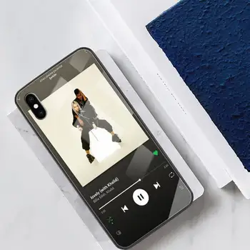 Music Player Estetice Pentru Iphone 12Pro Max Cazul Coque Fundas Pentru Telefon, 12 Mini-Cazuri Coajă de Sticlă Pentru Iphone 12 Pro Max