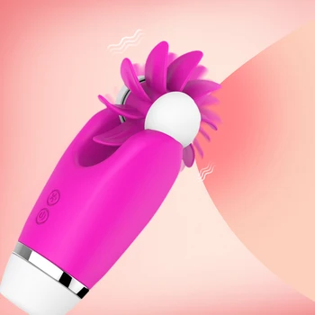 Muti - Viteza Vibrator Rotație Sex Oral Limba Lins Jucărie G Spot Clitoris Vibratoare Stimulator Clitoris Jucarii Sexuale pentru Femei