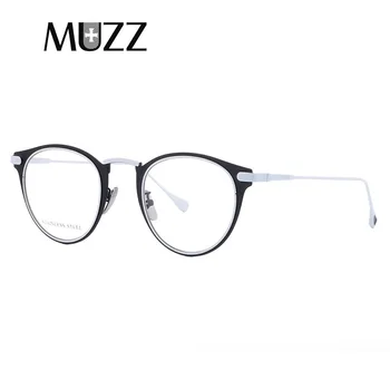 MUZZ Moda barbati Ochelari Cadru Clasic Spectacol Ochi de sex feminin rama de ochelari Optice Obiectiv Clar de Înaltă calitate de Metal Picioare Ochelari de vedere
