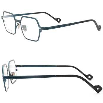 MUZZ Titan Pur Rama de Ochelari Bărbați Piața Optice baza de Prescriptie medicala Rame Masculin Clasic Complet Ochelari de vedere Ochelari rame Gafas Oculos