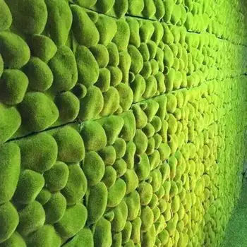 Mușchi Artificial de Iarbă de Simulare Mușchi Verde Gazon Formă de Piatră Mușchi gazon Gazon Perete Fals Planta DIY Home Garden Decor Peisaj