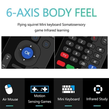 MX3 Zbor Air Mouse-ul de Voce Inteligent de la Distanță de Control 2.4 G Wireless Keyboard pentru TV Box Android Mecool H96 Max X96 Mini Km Cutie