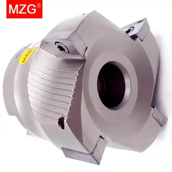 MZG Reducere de Pret BAP400R 50 63 80 mm, Patru Introduce Prinse de Prelucrare Tăiere End Mill Coadă Umăr Unghi Drept freze